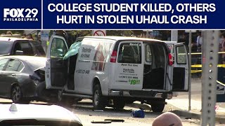 LIVE UPDATE: Delaware college student killed, 7 others hurt in UHaul crash