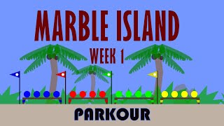 Marble Island - Week 1| Marble Race | The Tea