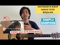 CHORD SIMPLE GAMPANG (Untungnya Hidup Harus Tetap Berjalan - Bernadya) (Tutorial Gitar) VIRAL!