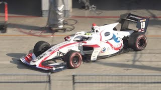 SUPER FORMULA 2019 富士テスト走行