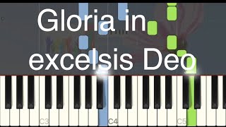 Tradition - Gloria in excelsis Deo - Medium piano tuto