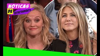 Reese Witherspoon talks up new show with Jennifer Aniston