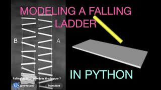 Modeling a Bouncing Stick with Python (Veritasium Falling Ladder Video)