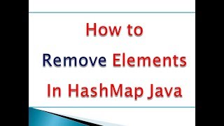 HashMap : remove() Operation Demo Program