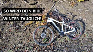 TOP-3 Maßnahmen um Dein Bike WINTER-TAUGLICH zu machen!