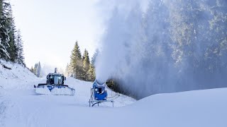 Piazzatorre, cannoni in azione sulle piste da sci