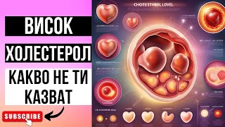 10 неща, които никой НЕ казва за ХОЛЕСТЕРОЛА! Холестеролът - враг или приятел? Разкриваме истината!