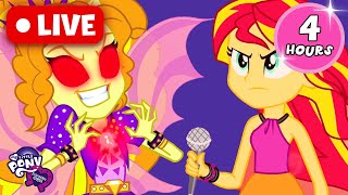 🔴 Equestria Girls Live: MOVIE NIGHT MARATHON🎥 | Full Movies Children's Cartoon