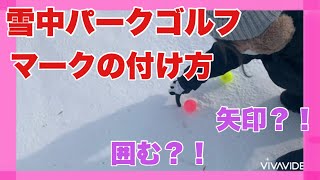 【雪中】帯広の森雪中パークゴルフ場