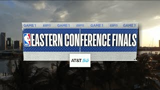 ESPN NBA Eastern Finals intro | BOS@MIA | 5/17/2022 (GM1)
