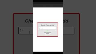 How to Check a Number is Odd or Even Using JavaScript #astechmaster