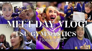 MEET DAY VLOG! LSU vs FLORIDA