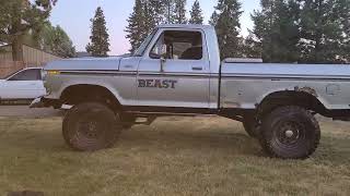 1978 Ford F150 inline 6 300 on 35's