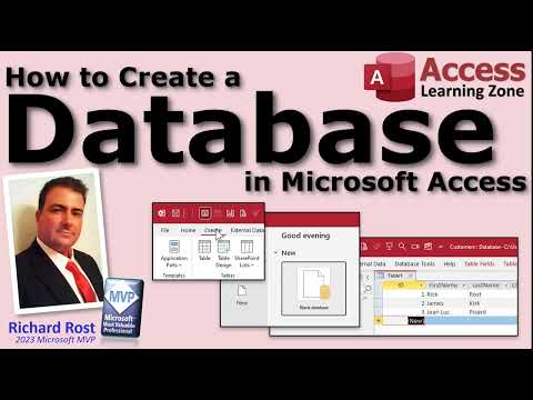 How to Build a Database with Microsoft Access