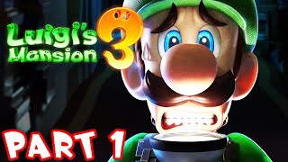 Luigi's Mansion 3 - Part 1 - The Last Resort Hotel! Gameplay Walkthrough
