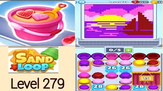 Sand loop level 279 ocean walkthrough solution