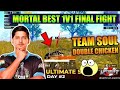 Mortal 1v1 best clutch | Soul double chicken dinner | Rude Guruji Gaming