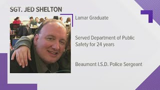 Beaumont ISD police Sgt Jed Shelton dies from COVID-19 at 50