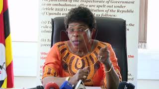 Ugandans should not fear to report corrupt officials - IGG