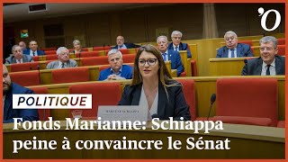 Fonds Marianne: Schiappa peine à convaincre les sénateurs