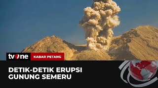 Gunung Semeru Erupsi, Kolom Letusan Capai Seribu Meter | Kabar Petang tvOne