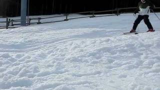 ME DOING A MASSIVE 180 ON SKIS AT SUN PEAKS CANADA