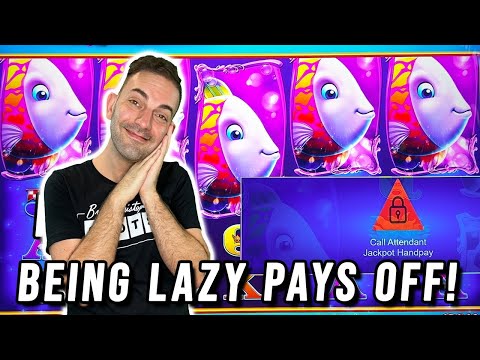 BEING LAZY PAYS OFF!