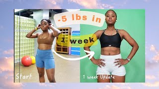 How to Lose 5lbs of Fat in 1 week | BODY RECOMPOSITION JOURNEY | 1 WEEK UPDATE