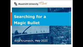 Searching for a Magic Bullet - McMaster Global Health Webinar Series