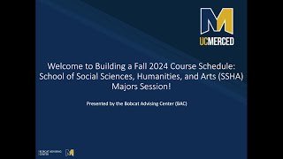 Building a Fall 2024 Class Schedule For Social Science and Humanities and Arts Majors