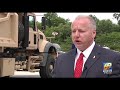 m917a3 heavy dump truck roll out ceremony featured on wfmz 69 news