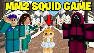 MURDER MYSTERY AMA SQUID GAME😊AYŞEM ECE ARI💥ARIGİLLER🐝ROBLOX MURDER MYSTERY 2