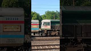 Pothigai super fast Express departing Tenkasi with goc wdp4d #indianrailways #shorts