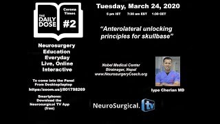 Anterolateral unlocking Principles for Skullbase