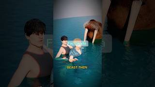 A walrus Took A Man Into The Pool#shorts #youtubeshorts #trending
