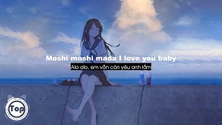 Moshi Moshi - Nozomi Kitay \u0026 GAL D ft. Mukade | Sped Up (Romaji + Vietsub) ♫