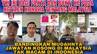 TIKTOKERS INDONESIA DI BUAT HERAN DENGAN PERBANDINGAN LOWONGAN KERJA DI MALAYSIA VS DI INDONESIA