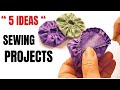 Sewing Projects For Scrap Fabric | yo yos crafts ideas