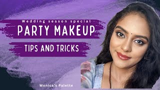 Makeup తెలియని వాళ్ళు కూడా ఇలా Easyగా చేసుకోవచ్చు । Party makeup Step by step tutorial for beginners