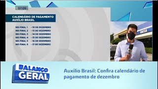 Auxilio Brasil: Confira calendário de pagamento de dezembro