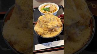 しゅわしゅわ卵の不思議エスプーマかつ丼🥩【岐阜 角浅】