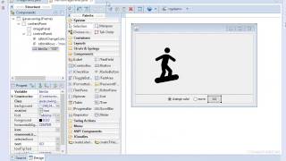 Java Basics - GUI JPanel controlled from JFrame