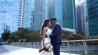 Zafferano Italian Collyer Quay Wedding | Lakshmanan \u0026 Dakshini