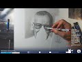 stan lee tribute speed drawing