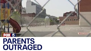 NYC housing migrants in public school gyms