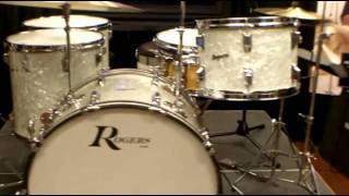 Les DeMerle Rogers Drum Set - Chicago 2011 Vintage Drum Show