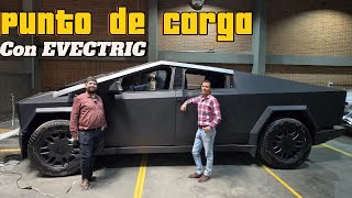 Instalación de punto de carga para vehículo eléctrico con Evectric - Tesla Cybertruck