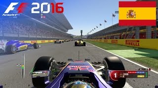 F1 2016 - 100% Race at Circuit de Barcelona-Catalunya in Sainz' Toro Rosso