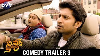 Ninnu Kori Telugu Movie Comedy Trailer #3 | Nani | Nivetha Thomas | Aadhi | DVV Entertainments