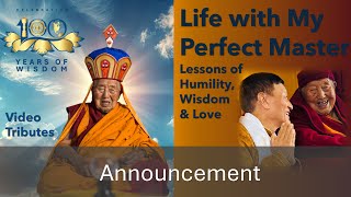 Tenzin Wangyal Rinpoche introduces upcoming Activities